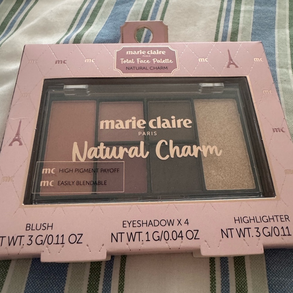 Natural Charm Face Palette - Blush, Eyeshadow, Highlighter